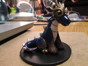 Small dragon sculpture