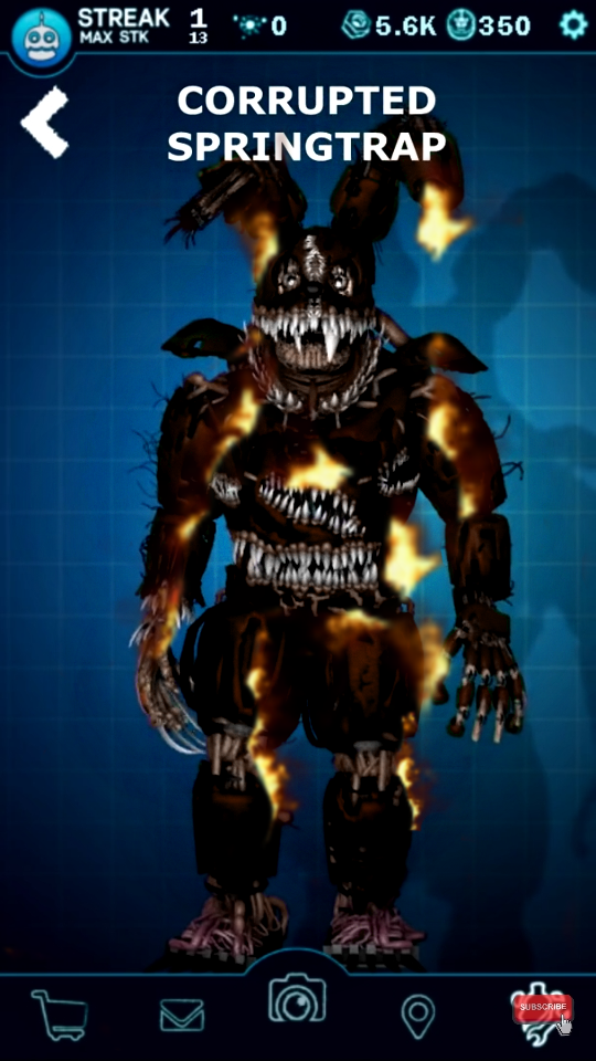 Corrupted Springtrap Corrupted Flaming Springtrap by YeeT-REd247 on DeviantArt