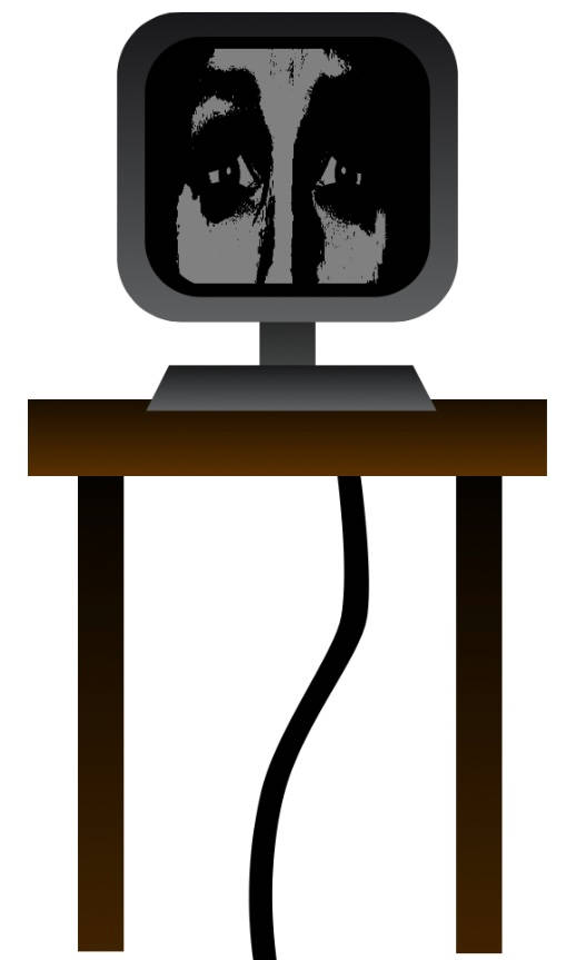 Horror First Computer Sad Mr Fun Computer (Horror) by AnnettaClevinger on DeviantArt