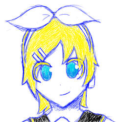 Kagamine Rin sketch