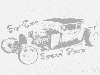 SoCar Speed Shop T-Shirt