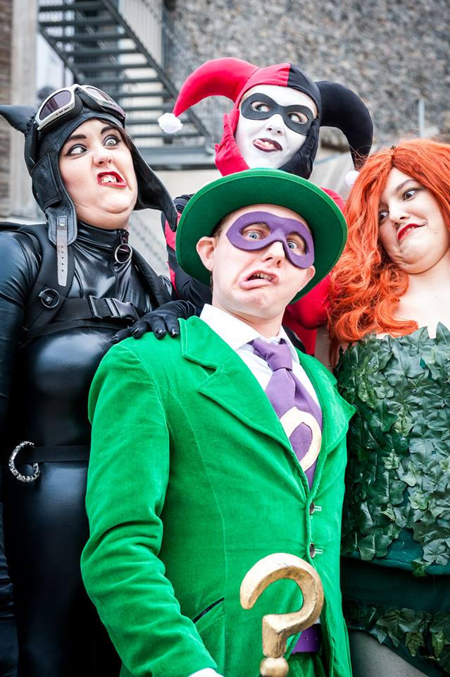 Goth The Riddler Riddler and the Gotham sirens by MatsErofdisguise on DeviantArt
