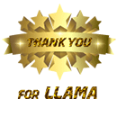 Thank-you-for-Llama by KmyGraphic