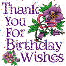 Thank You for Bday Wishes by KmyGraphic on DeviantArt Thank You for Bday Wishes by KmyGraphic on DeviantArt