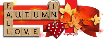 Scrabble Love in Autumn by KmyGraphic