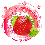 Fresh strawberry shake by KmyGraphic