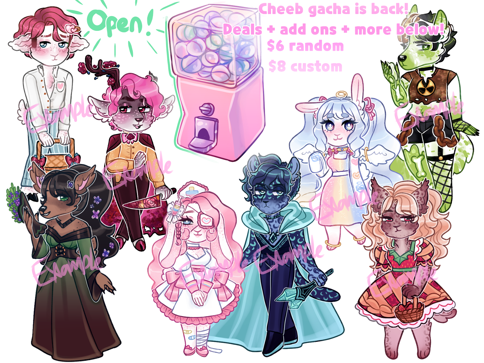 Gacha Life 2 Adopts [CLOSED] by archiiipelago on DeviantArt