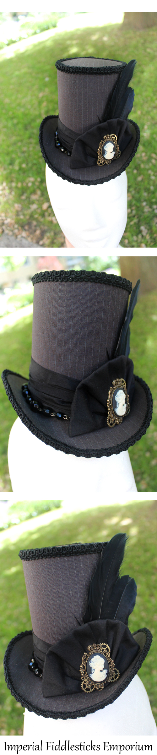 The Funeral Parlour Mini Top Hat