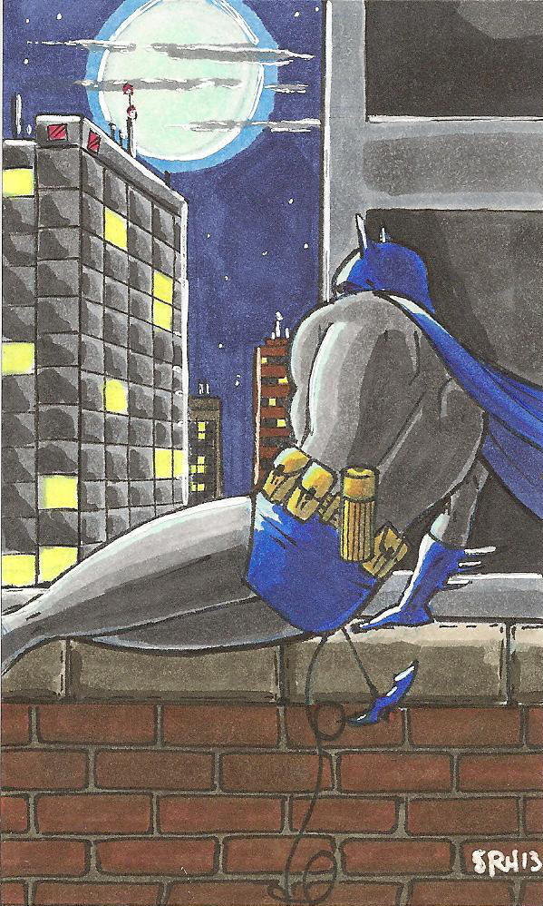 Batman Jumping off a Building by mmmmmpig on DeviantArt