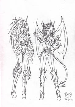 Zeryca and Starshadow