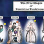 The Five Stages of Feminine Punishment