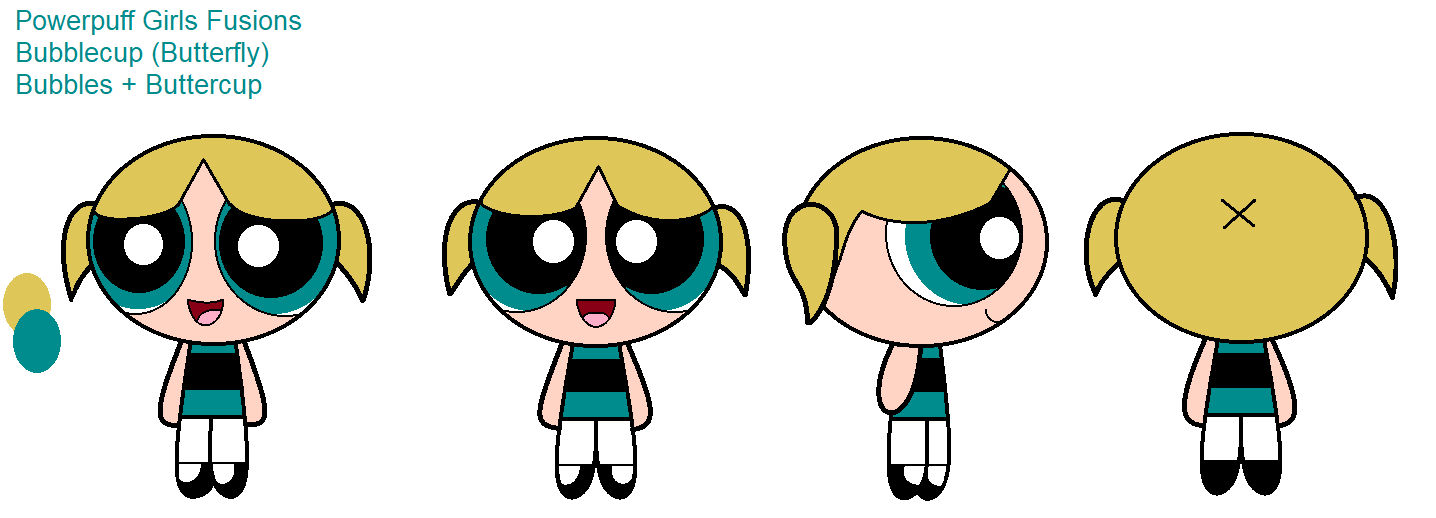 Powerpuff Girls Fusions - Bubblecup by Misse-the-cat on DeviantArt