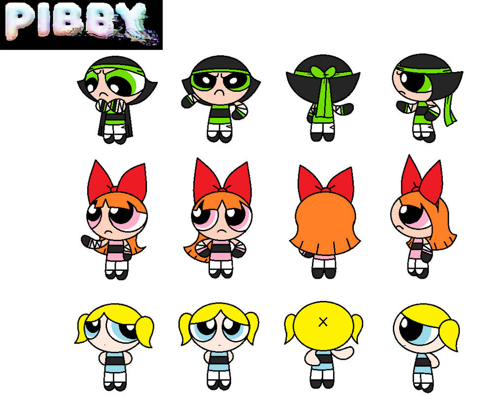 Learning with Pibby AU: PPG Survivor Ref by Misse-the-cat on DeviantArt