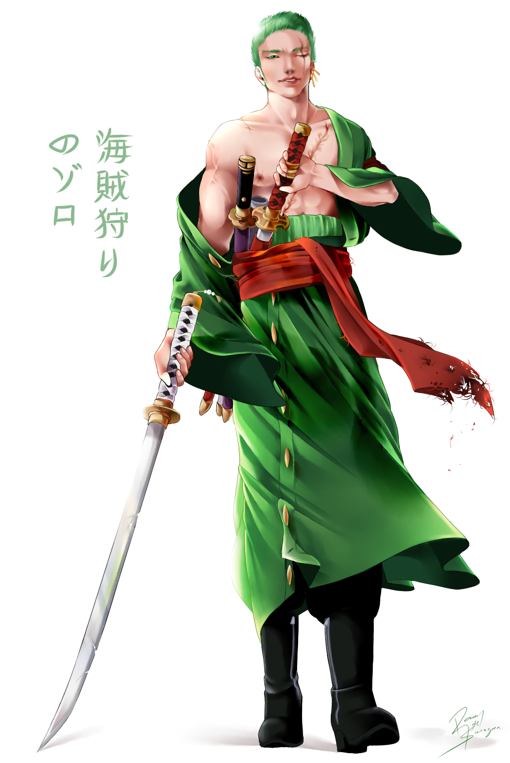 Zoro Runescape Roronoa Zoro by RauydeSweazea on DeviantArt
