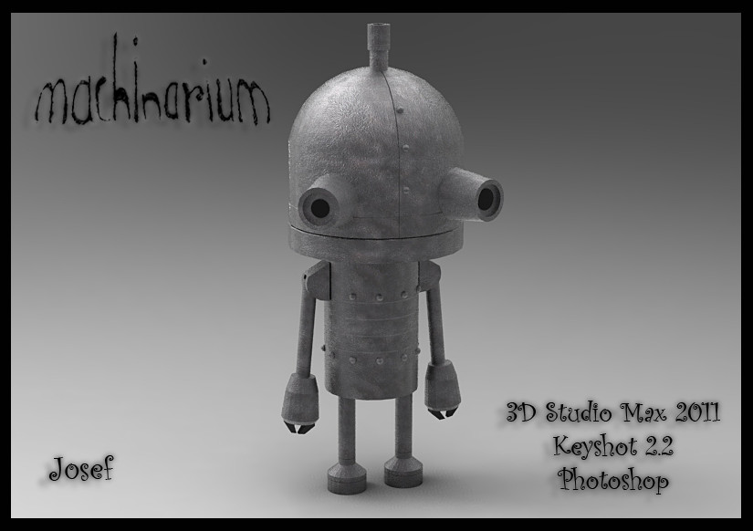 Machine - Machinarium 3d model