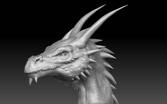 Dragon Head Sculpt