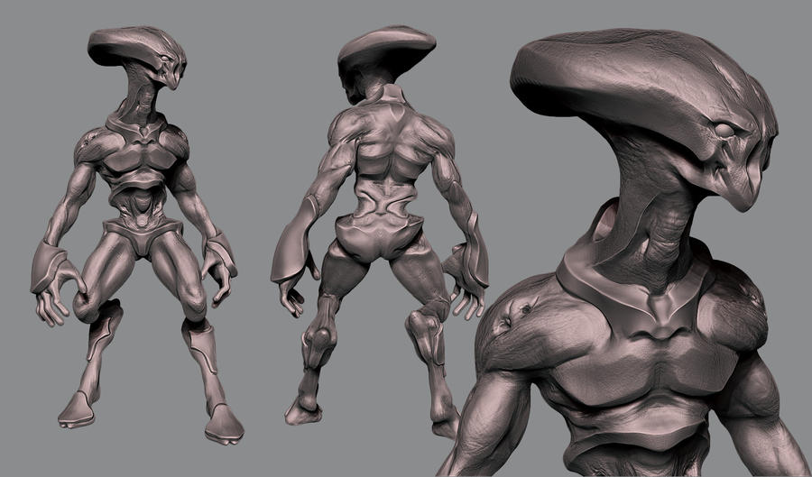 Alienoid Deviantart Alien by Akiratang on DeviantArt