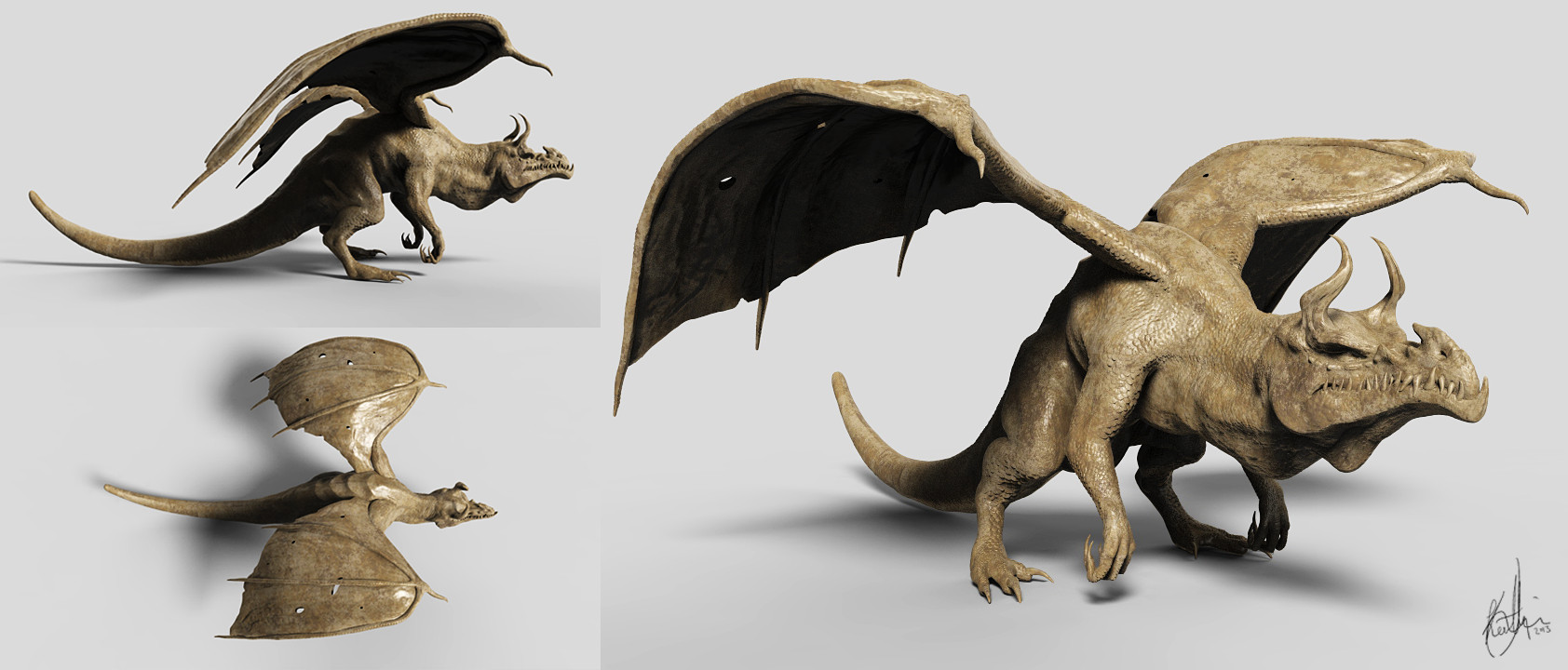 Dragon Zbrush Sculpt - Elder Dragon