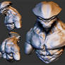 Alien Clay Sculpt practice