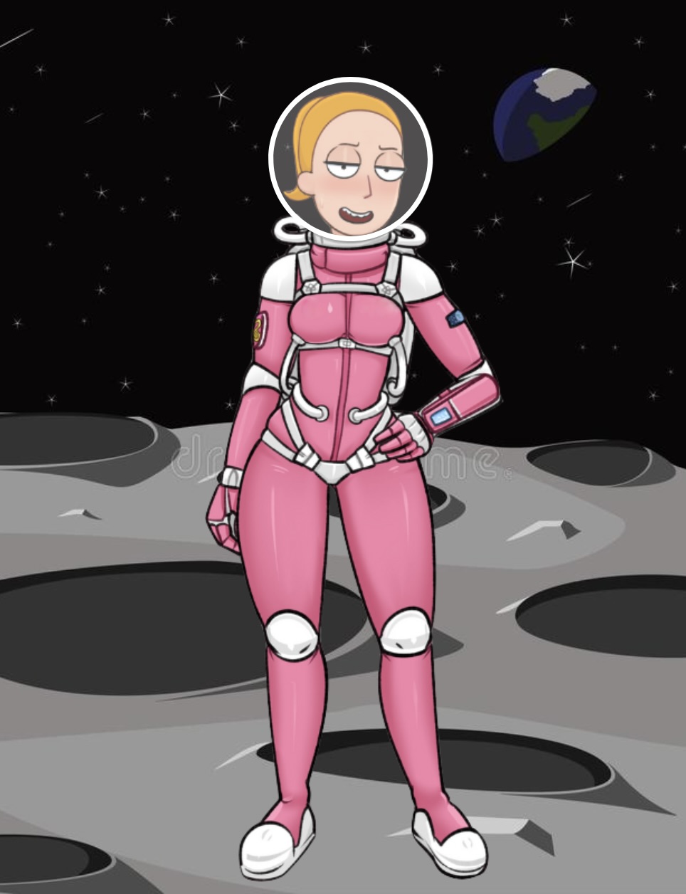 Summer Smith In A Spacesuit On The Moon By Gmeguy On DeviantArt summer-smith-in-a-spacesuit-on-the-moon-by-gmeguy-on-deviantart