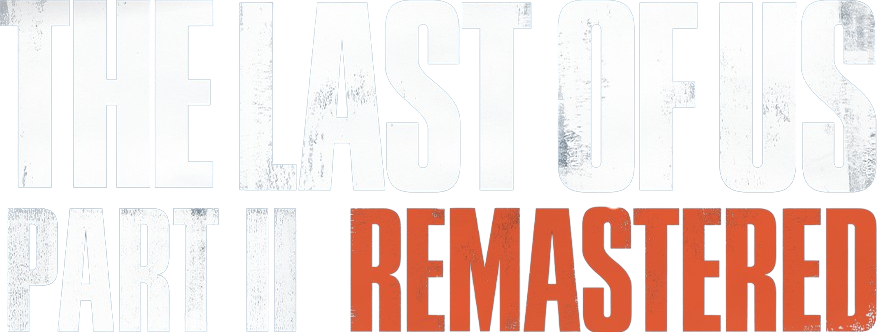 The Last Of Us Part II Remastered logo V1 by crillyboy25 on DeviantArt