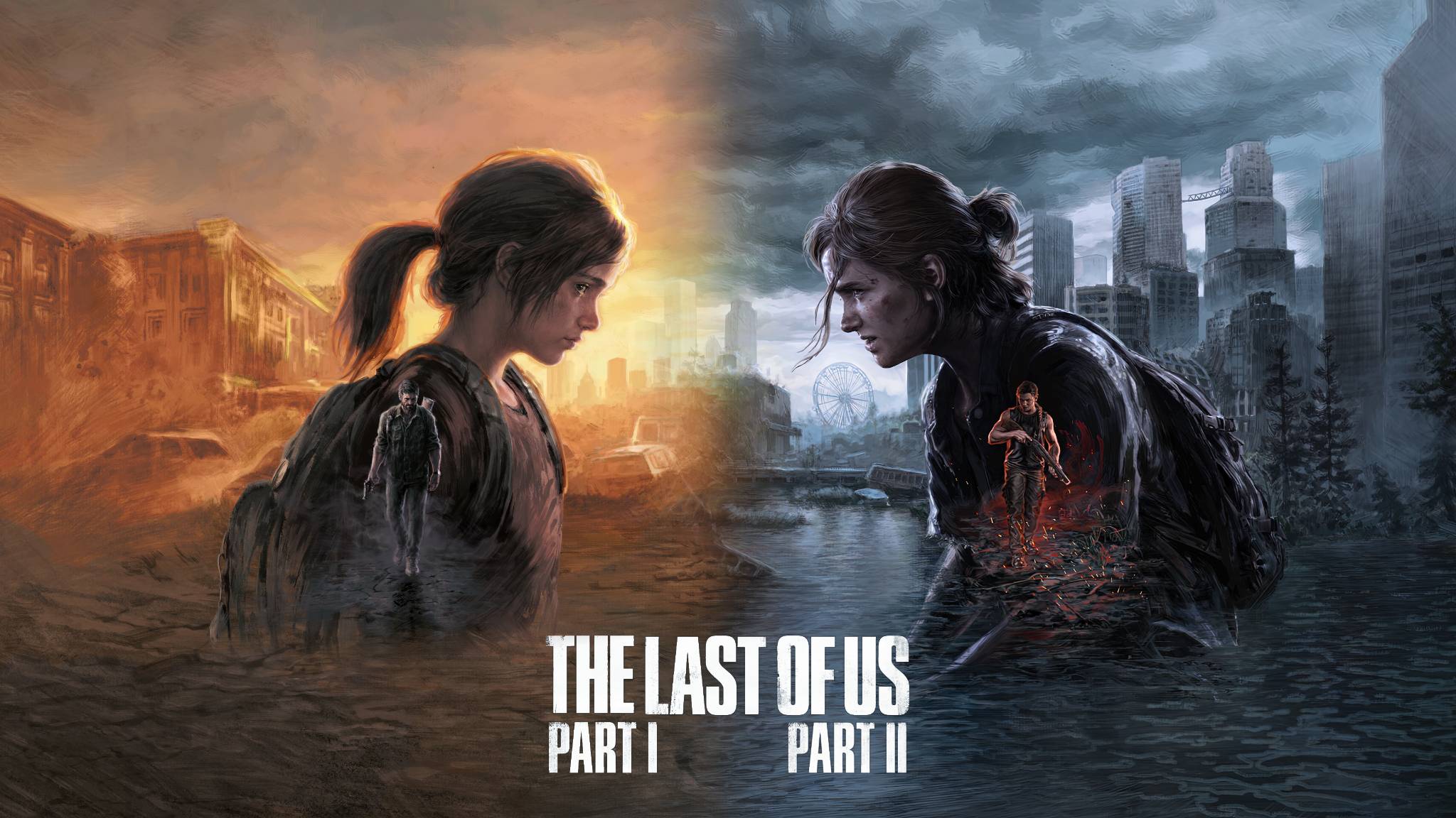 The Last of Us Part I and II Wallpaper by Thekingblader995 on