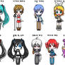 13 Vocaloids