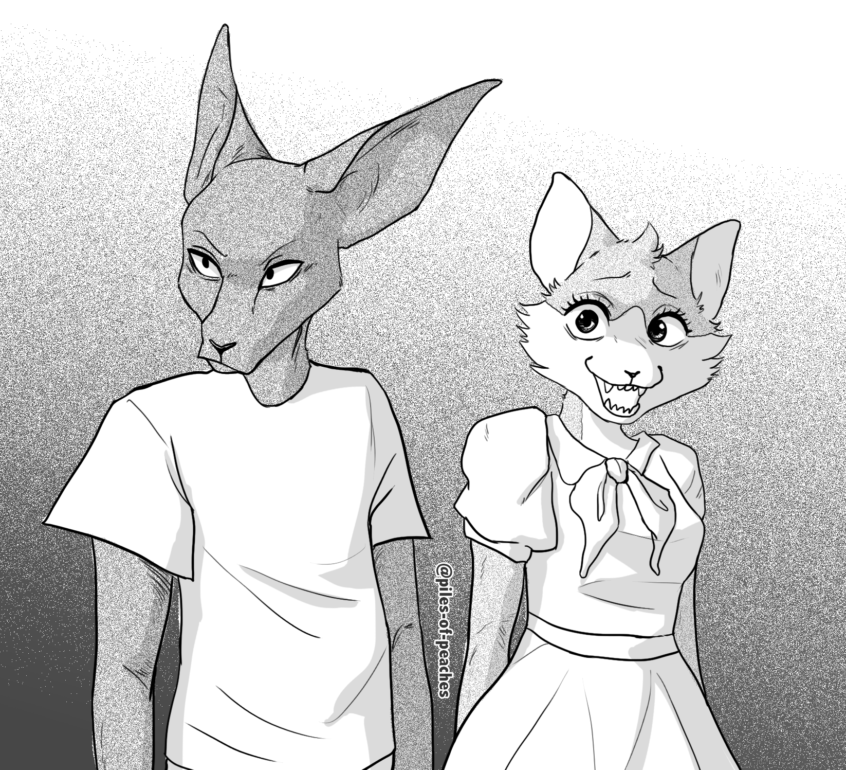 Beastars Style Test by piles-of-peaches on DeviantArt