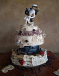 Love and Valentine's day cake by kreativekortney