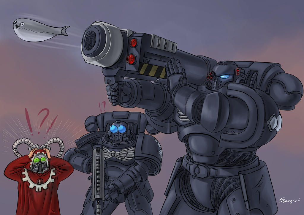 WH40K x Sacabambaspis Launcher by TaiAndMild on DeviantArt
