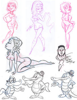 More Sketches in 08