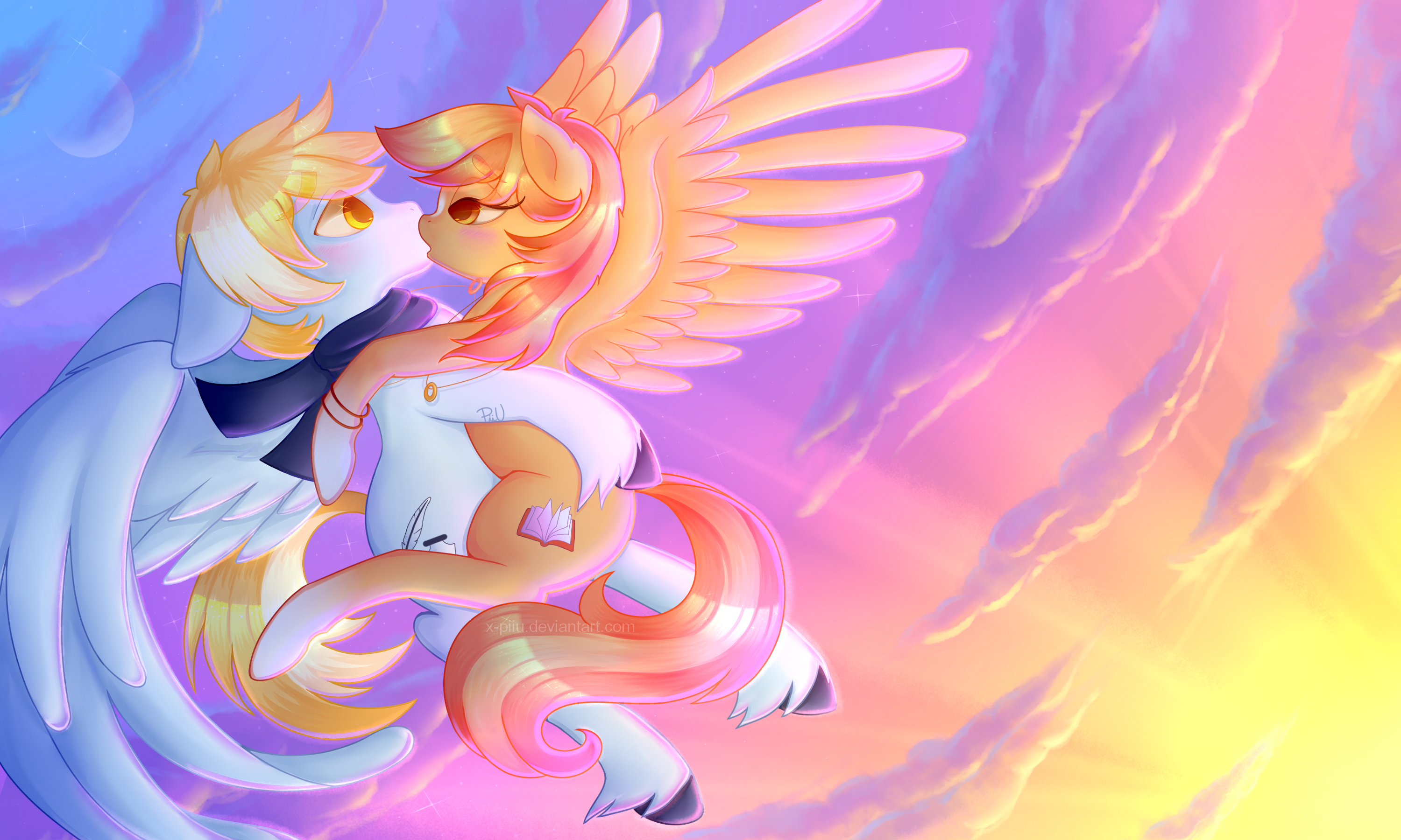 Com - Our sunset (+speedpaint)