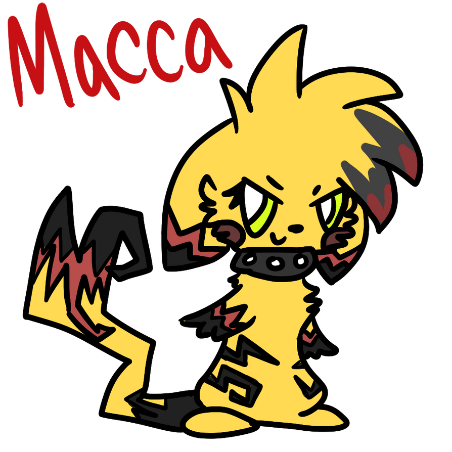 Macca The Pikachu REF by alfvie on DeviantArt