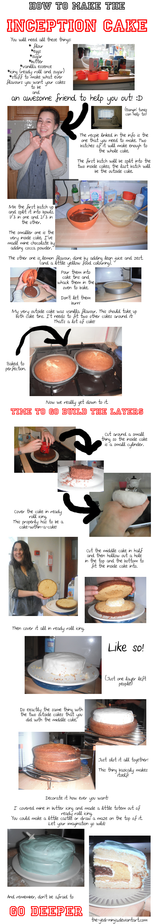 How to Make The Inception Cake