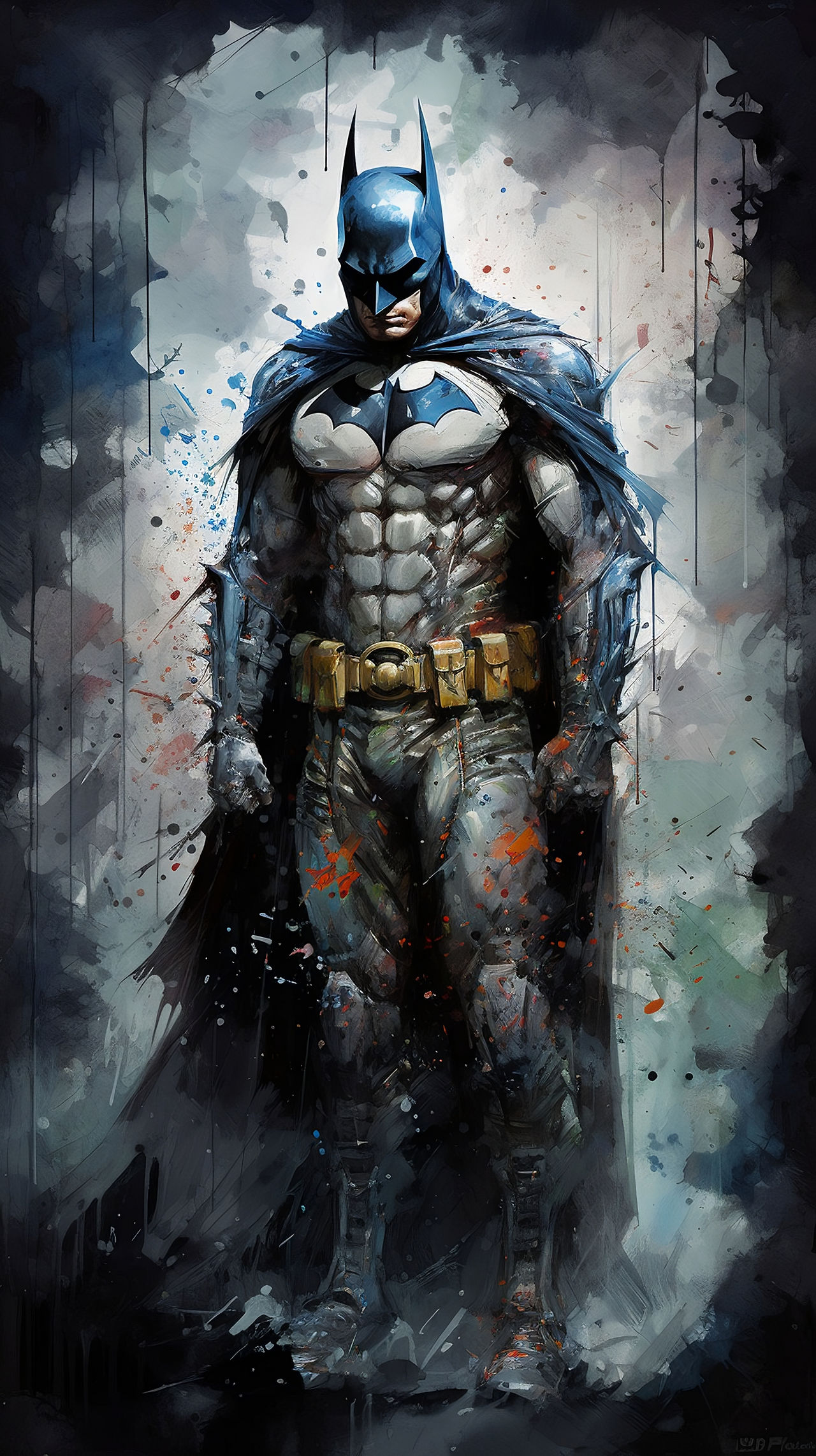 Batman Painting by ArtisticLeap on DeviantArt
