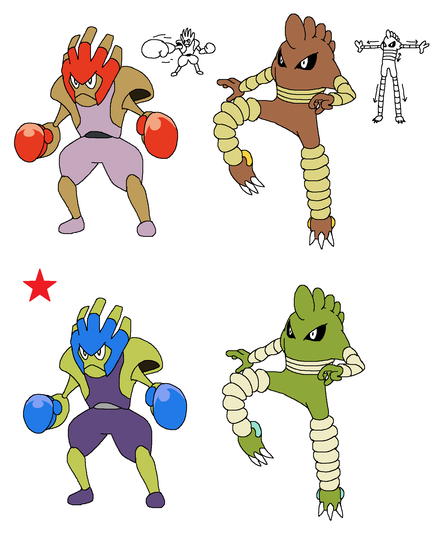 MEGA HITMONTOP, HITMONCHAN AND HITMONLEE! More Megas coming tomorrow! , Pokemon