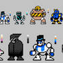 Robot master sprites