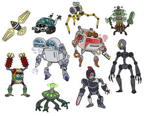 Creature doodles: machines 3