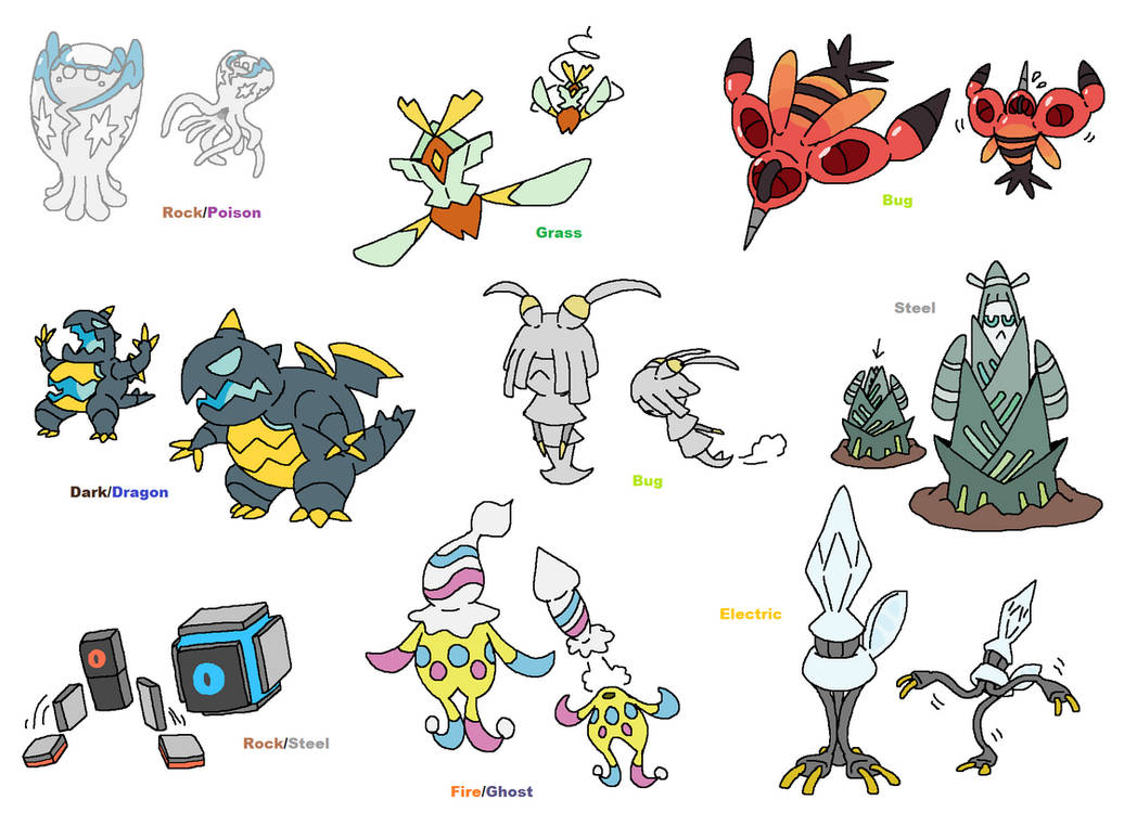 Ultra Beasts Pokemon by coolhwhip1999 on DeviantArt
