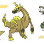 Lasaur and Lectrosaur, Tusklod and Shovelodon