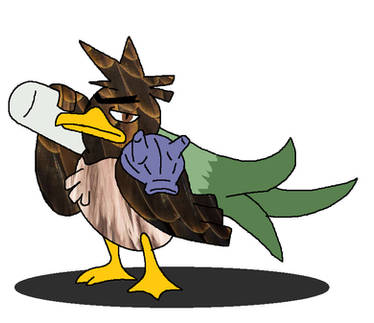 Galarian Farfetch'd the Wild Duck Pokemon by WillDinoMaster55 on