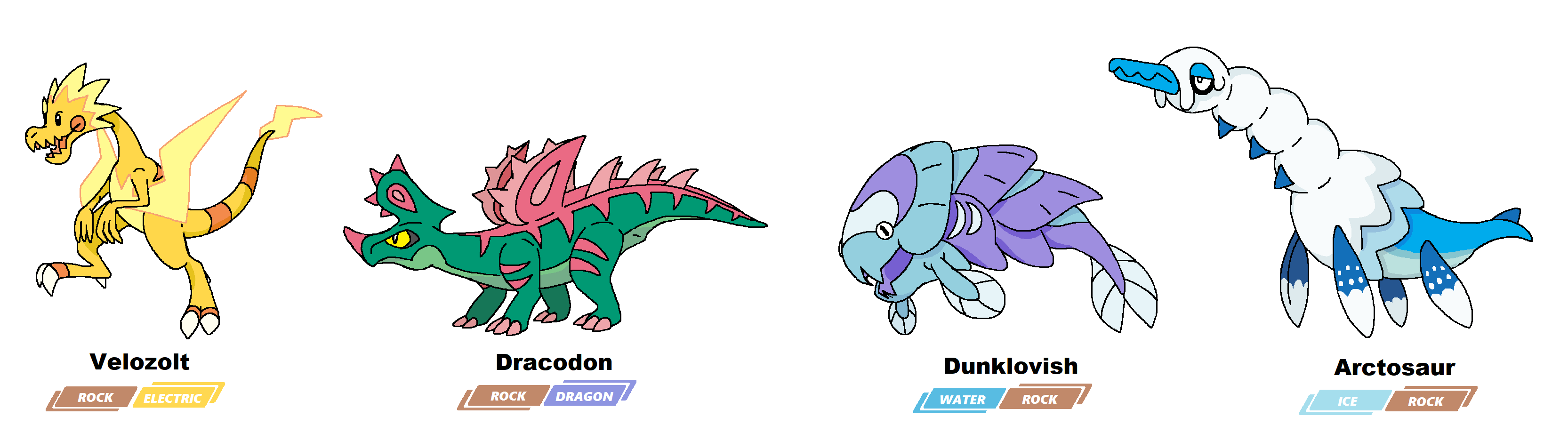 Velozolt Complete Galar Fossils v3 by JWNutz on DeviantArt