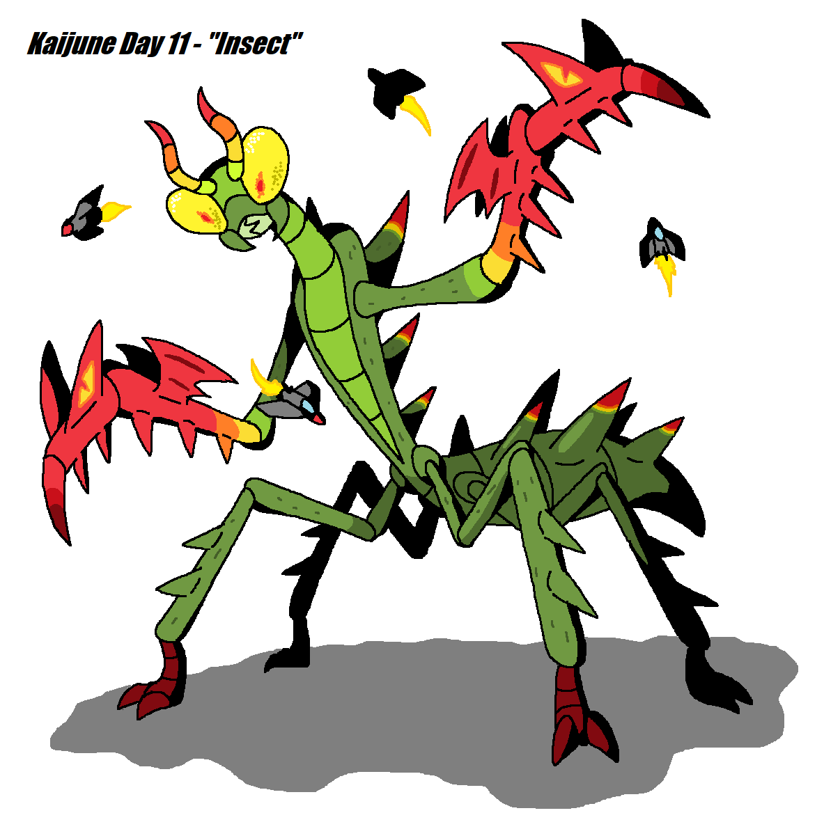 Kaicho Insect Kaijune Day 11-Insect by JWNutz on DeviantArt