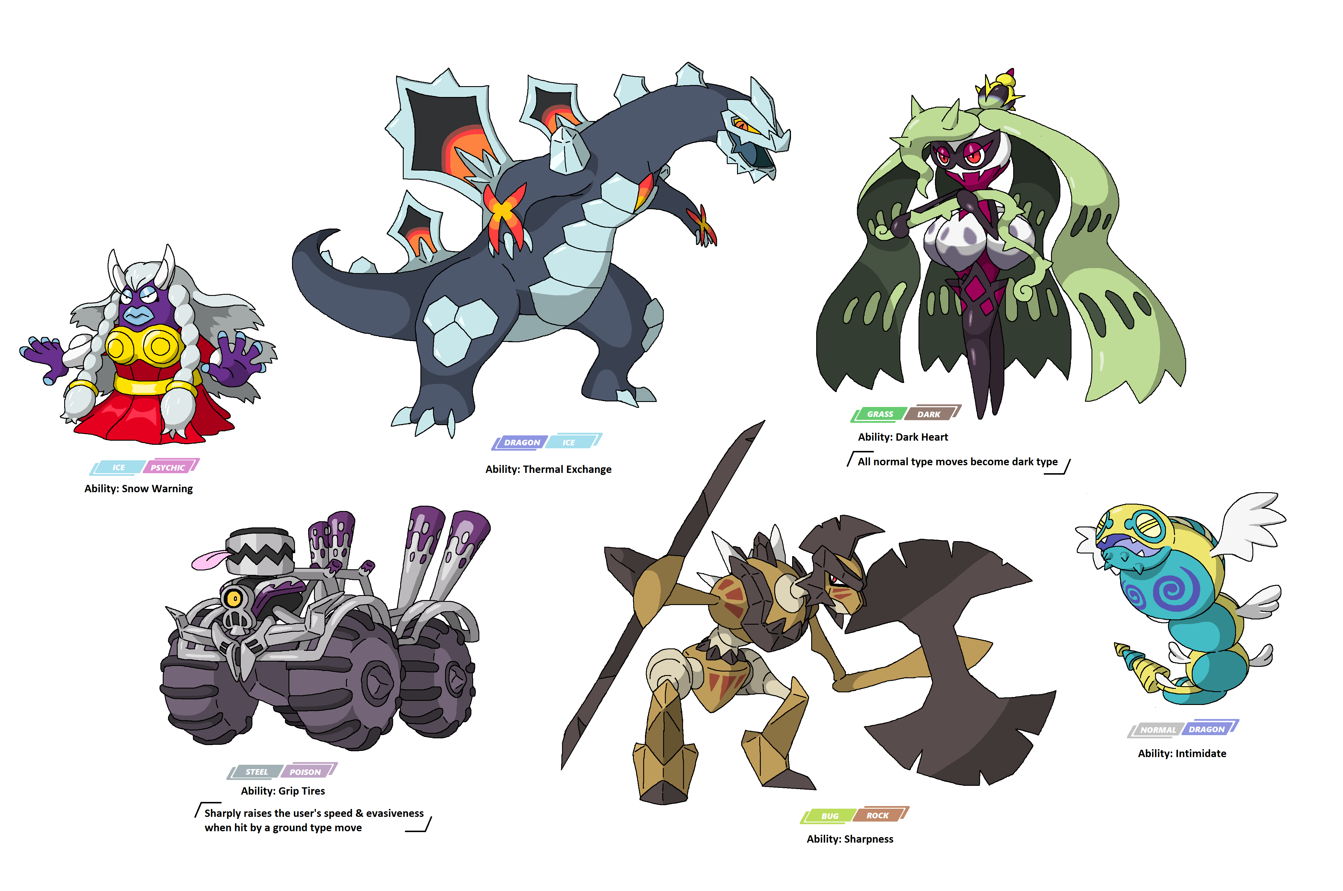 Fakemon Deviantart Fake Pokémon — GS Beta Mons 4 By JWNutz On