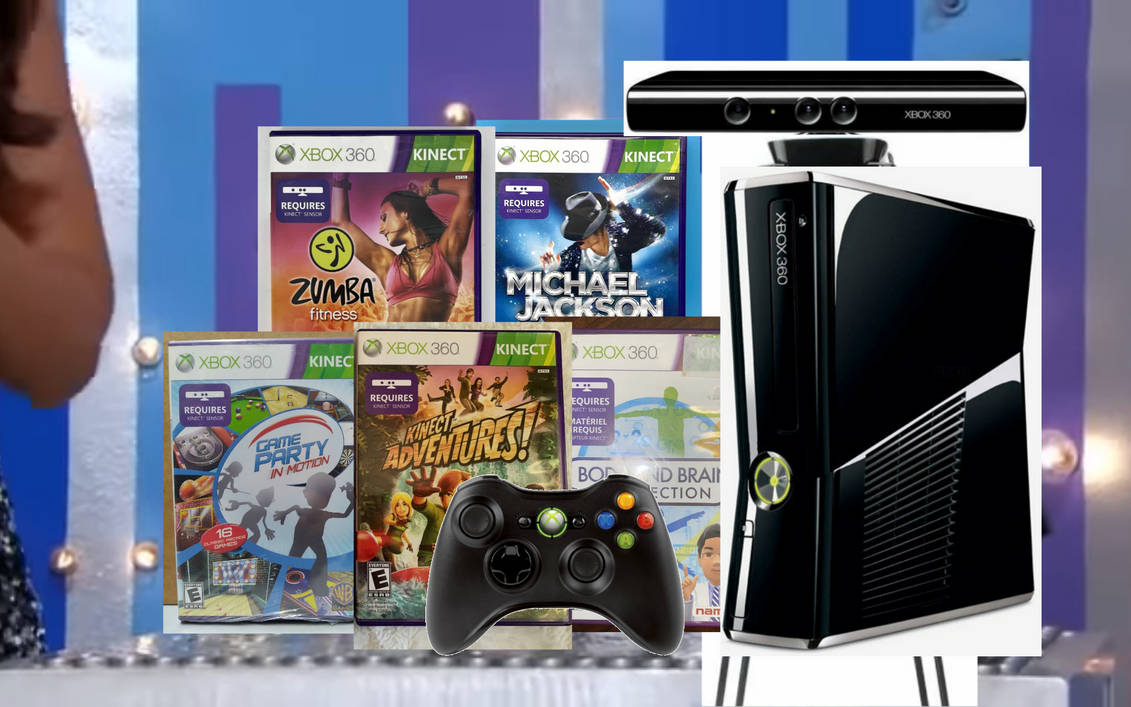 Xbox 360 Kinect and 5 games by YahirOro19 on DeviantArt