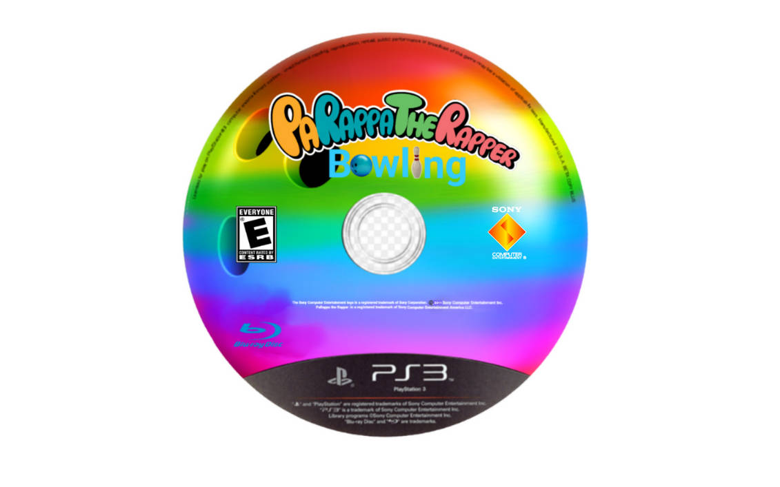Parapper The Rapper Disc Image PaRappa the Rapper: Bowling for PS3 Disc by YahirOro19 on DeviantArt