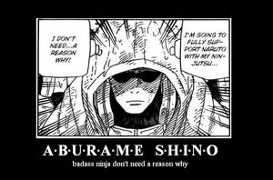 Aburame Shino - Motivational Poster