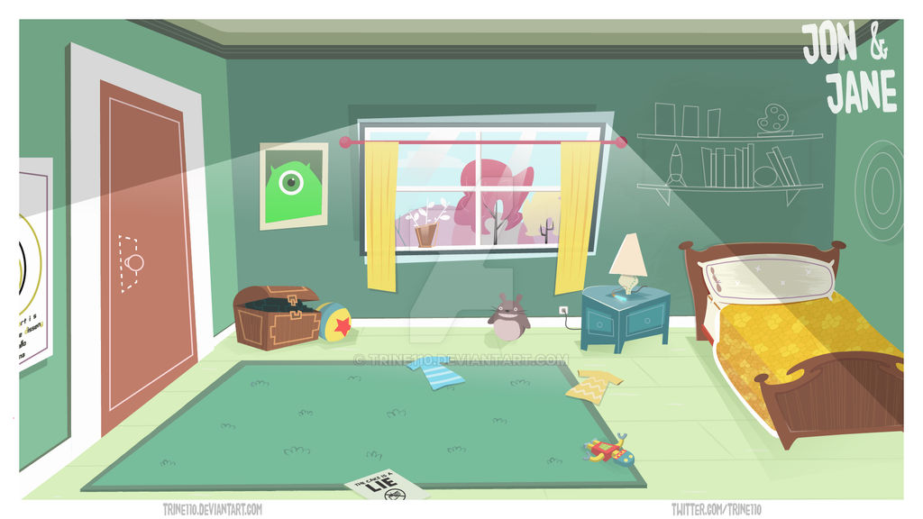 Bedroom Background for animation by trine110 on DeviantArt