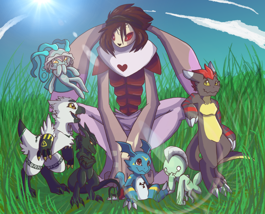 Custom Digimon Line Custom Digimon Photo by Vee4evaa on DeviantArt