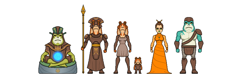 Gungan Characters by Lord-Of-Havoc on DeviantArt